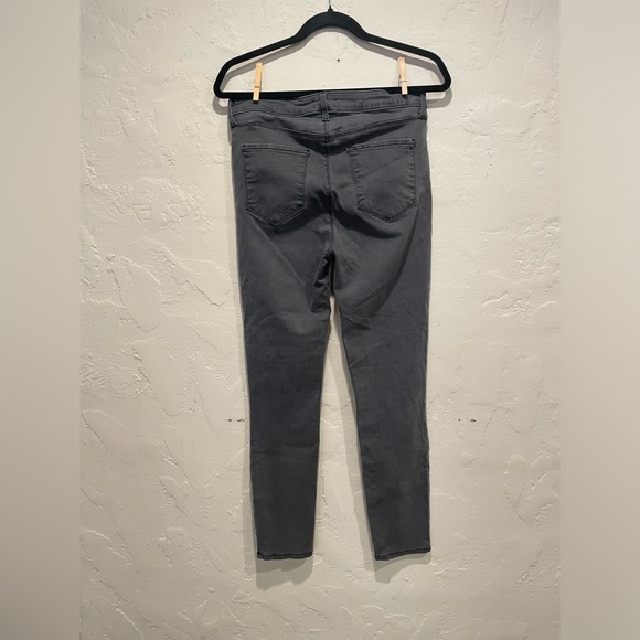L’AGENCE Charcoal Grey Black Denim Jeans - Picture 2 of 5